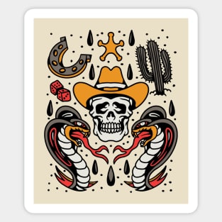 cowboy Sticker